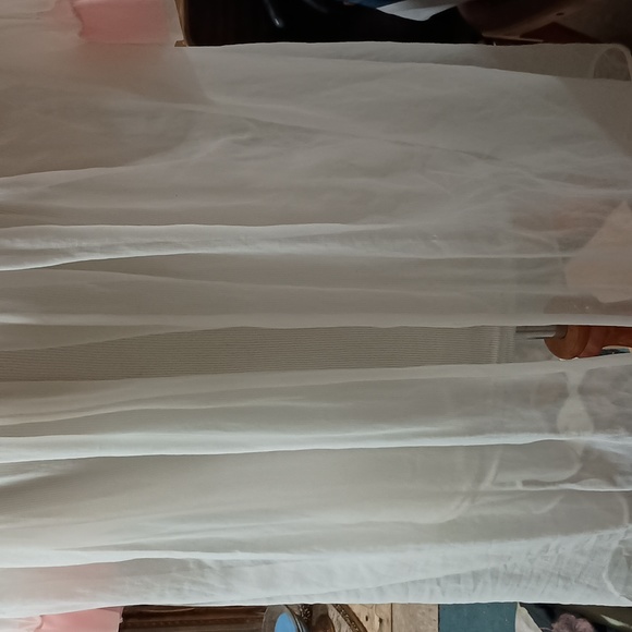 1950s '60s  sheer nylon vintage gown /robe - Picture 2 of 3